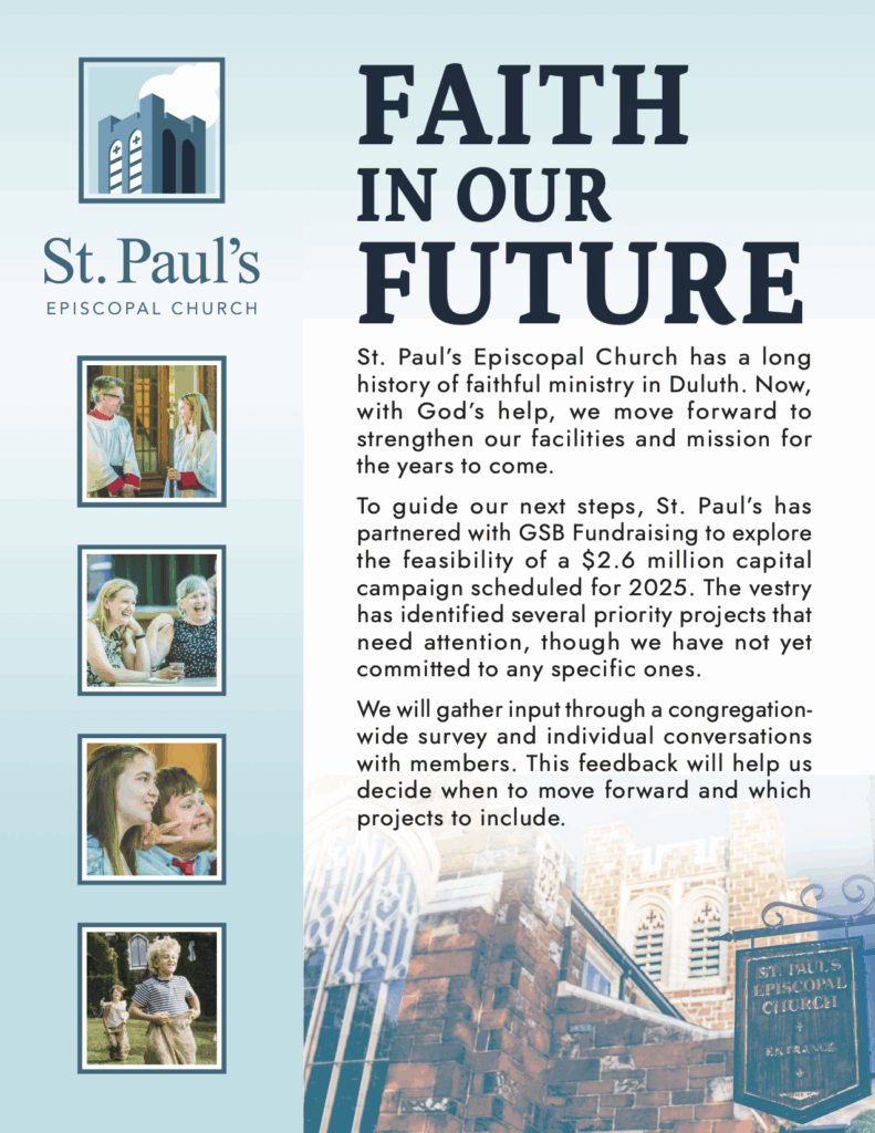 St. Paul's Duluth MN One-Pager p1